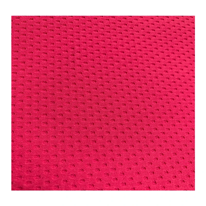 
Exquisite craftsmanship jacquard breathable soft recycled polyester mesh fabric 