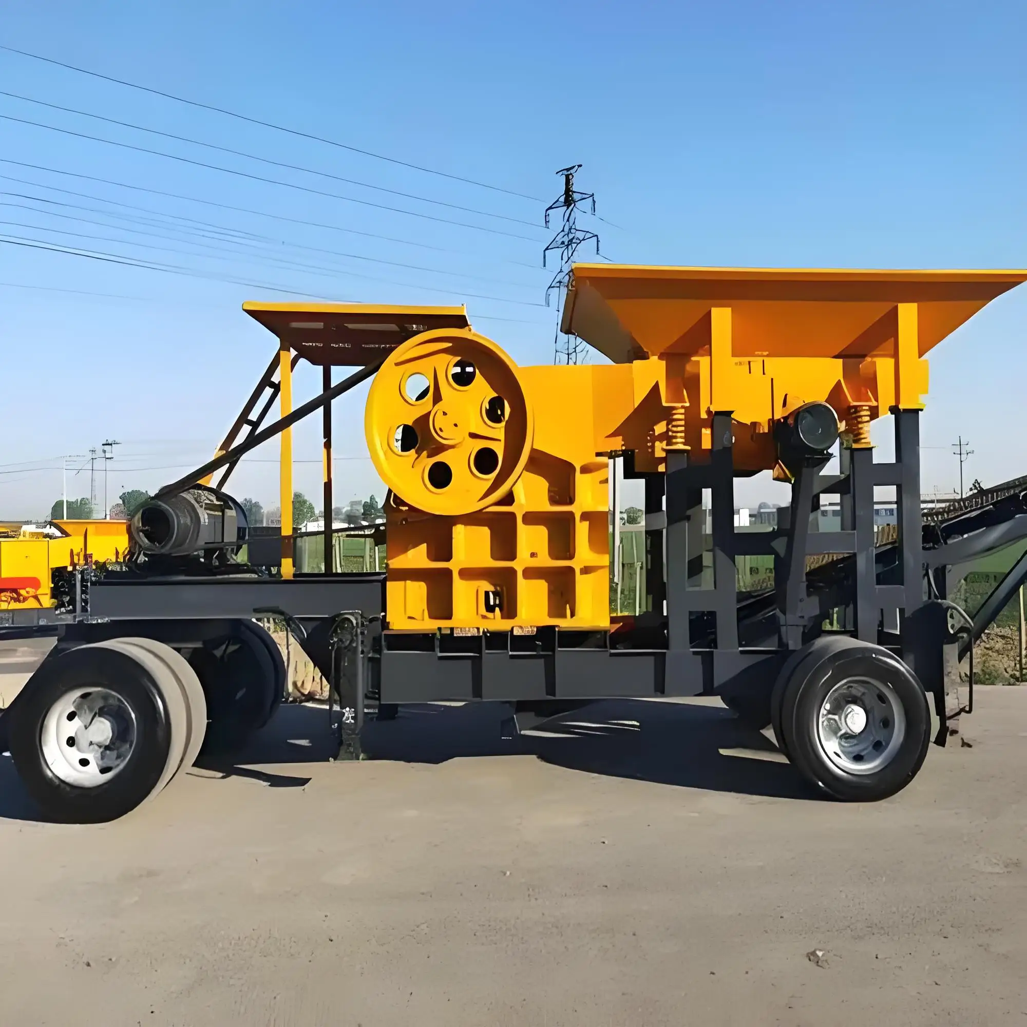 Shaolin Heavy Machinery Specializes In The Production Of High Efficiency And Energy Saving Jaw Crusher With Conveyor