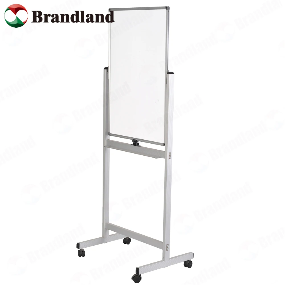 Office and classroom magnetic dry erase board for easy writing and wiping with desktop easel mobile