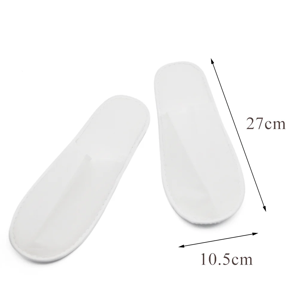 Hotel Personalized Disposable Non Woven Spa Slippers
