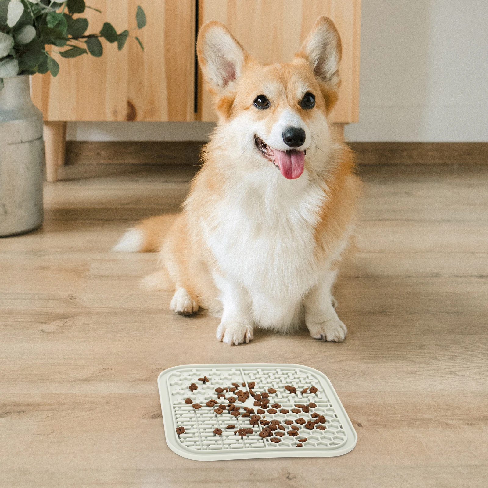 Горячая Распродажа коврик для собачьих лапок экологичный силиконовый ласки домашних животных с медленной