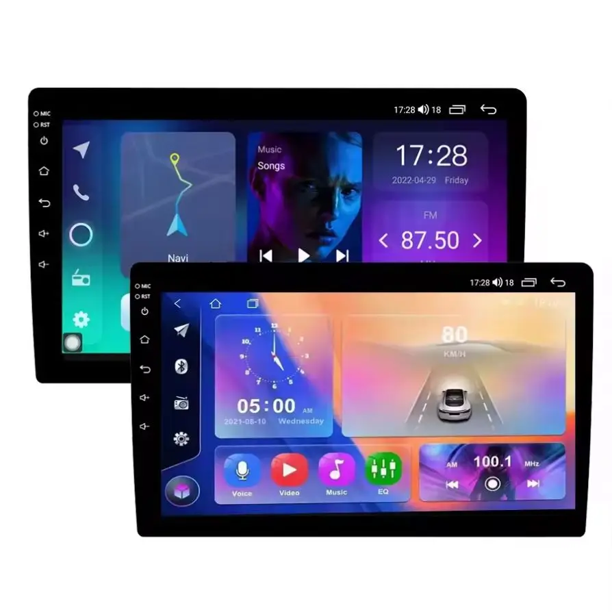 Factory Price 9 Inch Navigation Android Audio Radio Touch Screen DVD Player Car Automatic Dashboard Multimedia with Wireless GPS