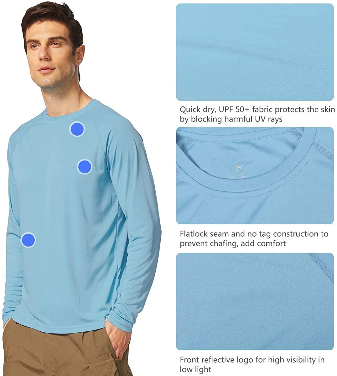 Изготовленный на заказ логотип для активного отдыха на открытом воздухе Футболка мужская быстросохнущая, купальный костюм с защитой от ультрафиолета 50 +, защита от ультрафиолета, одежда для защиты от солнца с длинным рукавом рубашка SPF легкий пеший Тури