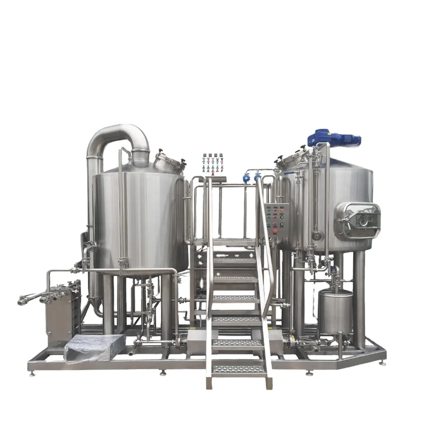 Customized logo brewed beer 1000l stainless steel draft beer brewing equipment brewery