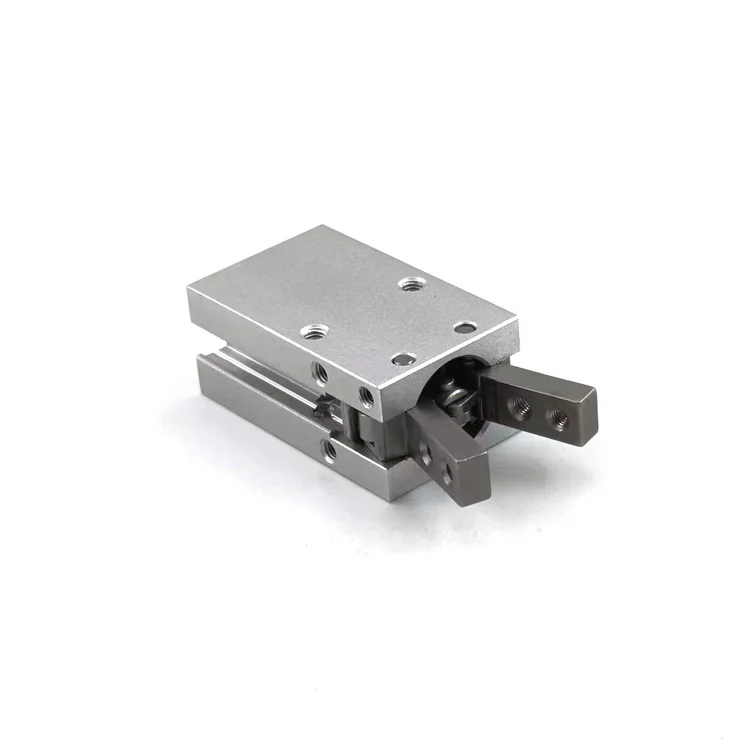 Pneumatic finger cylinder, Fulcrum open-close gripper