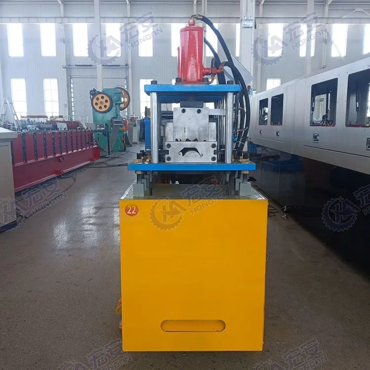 America Perforated Type 125mm Width 0.7-1.2mm Thickness Roller Shutter Door Slat Roll Forming Machine