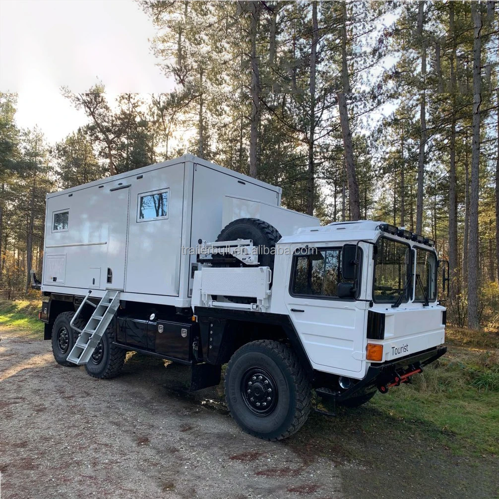 Customizable 18ft Expedition Truck Camper Motorhome Box with departure angel DIY overland Road RV Camping Recreational Vehicles