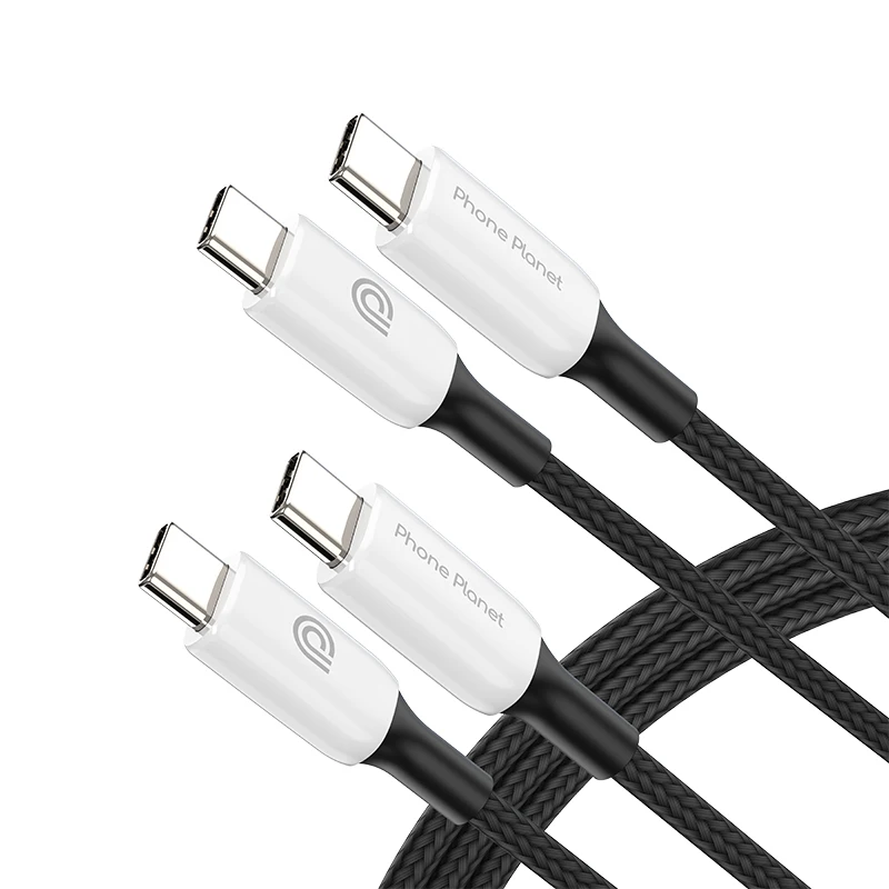 Super Fast Charger 100W USB C to USB C Cable For Samsung S20 21 22 Xiaomi Macbook pro ipad LG Google