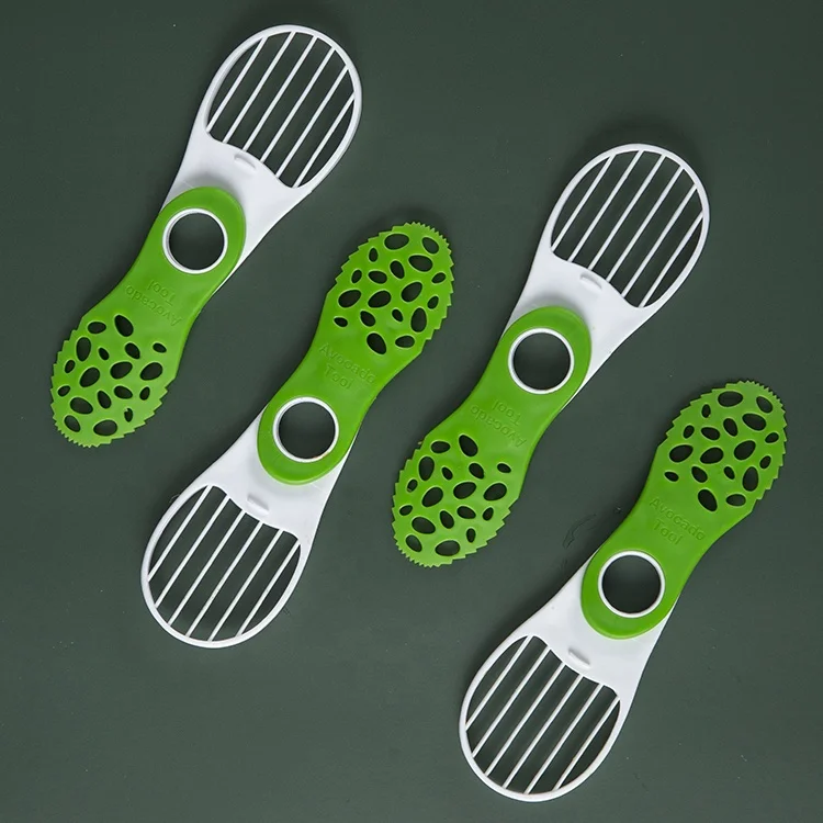 5 in 1 spase saving folding design kitchen tools avocado slicer with seed remover