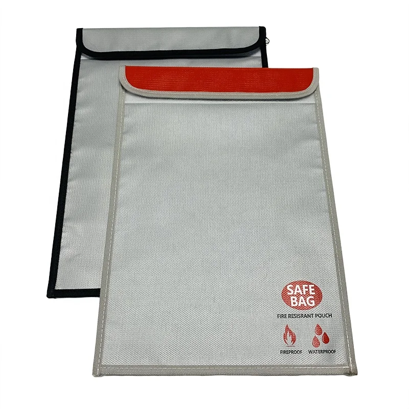 A4 Paper Size Document Bag Non-itchy Filing/File Thermal Insulation Waterproof Aluminum Laminated Inside Storage Pouch