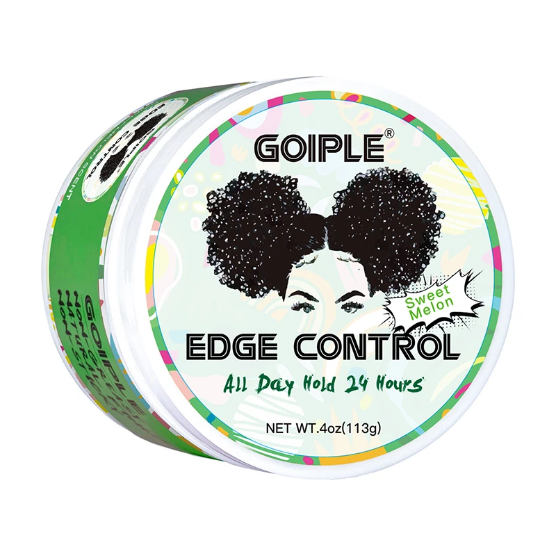 Private Label Edge Control Slick Gel with Olive Oil Super Hold Broken Hair Fixer for Wig Wholesale Anti Frizz Hair Finishing Wax