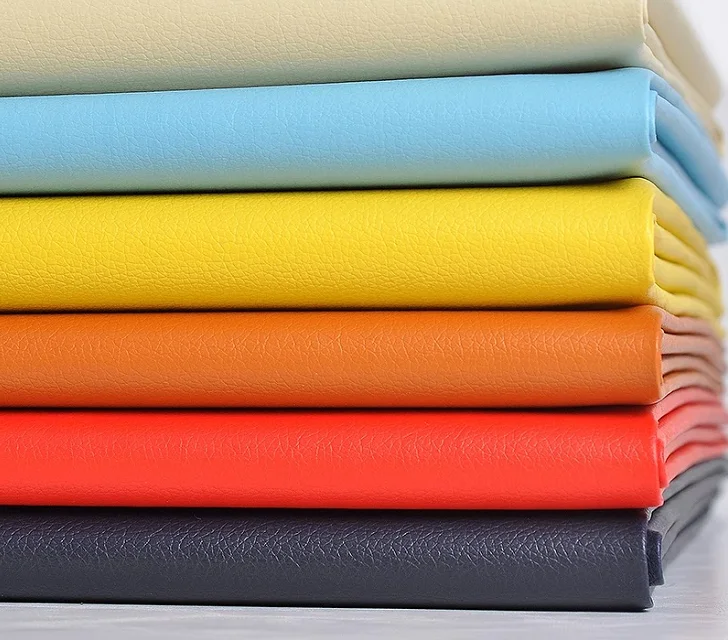 Factory Wholesale Cheap And Good Price Customized Soft Durable Vinyl Fabric Embossed PVC Artificial Leather