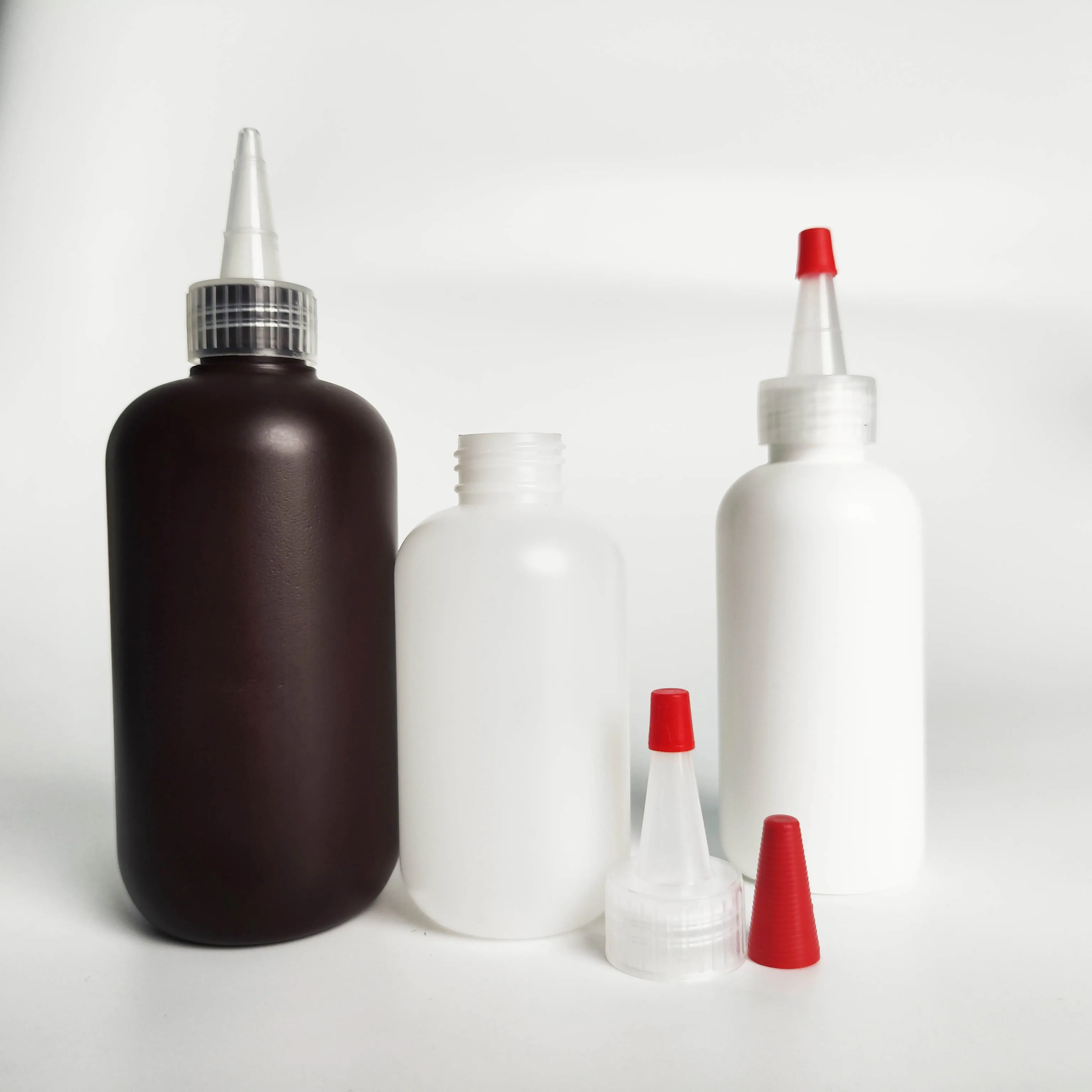 HDPE LDPE 120ML 125ML 250ML  round Detergent bottles  Easy to squeeze condiment bottle