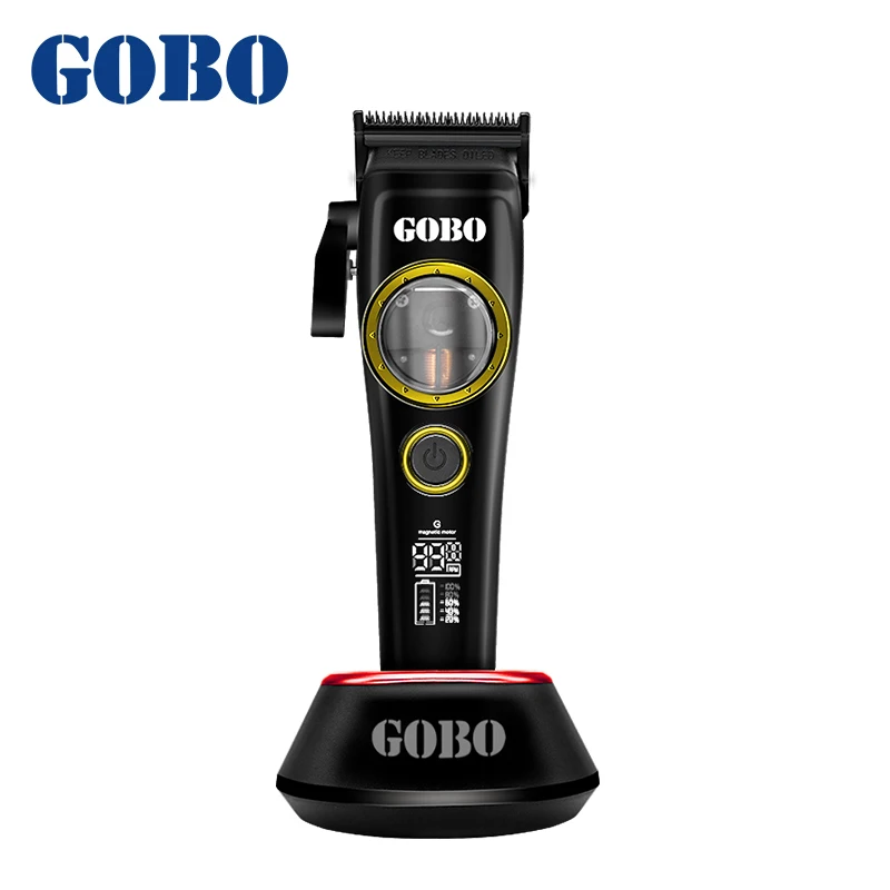GB-28  new Generation Professional  Circle  Cover Vector Motor Cordless Hair Tools with Intuitive Torque Control -DLC blade