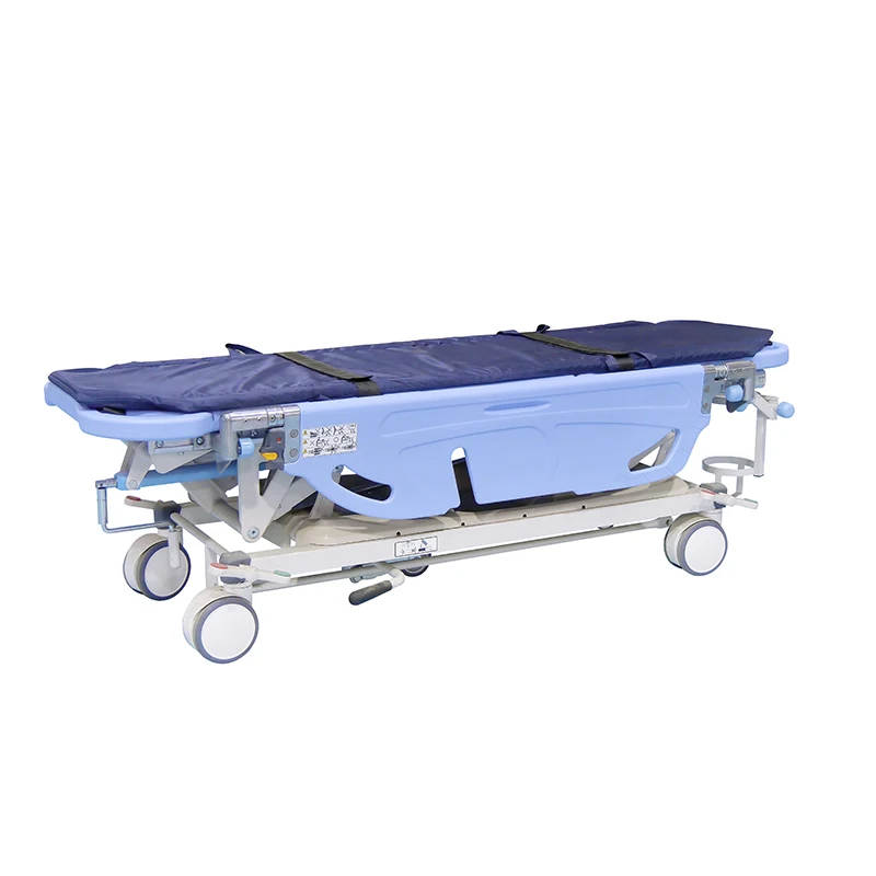 Medical Patient Trolley Wooden Package Low Price Patient Trolley For First Aid