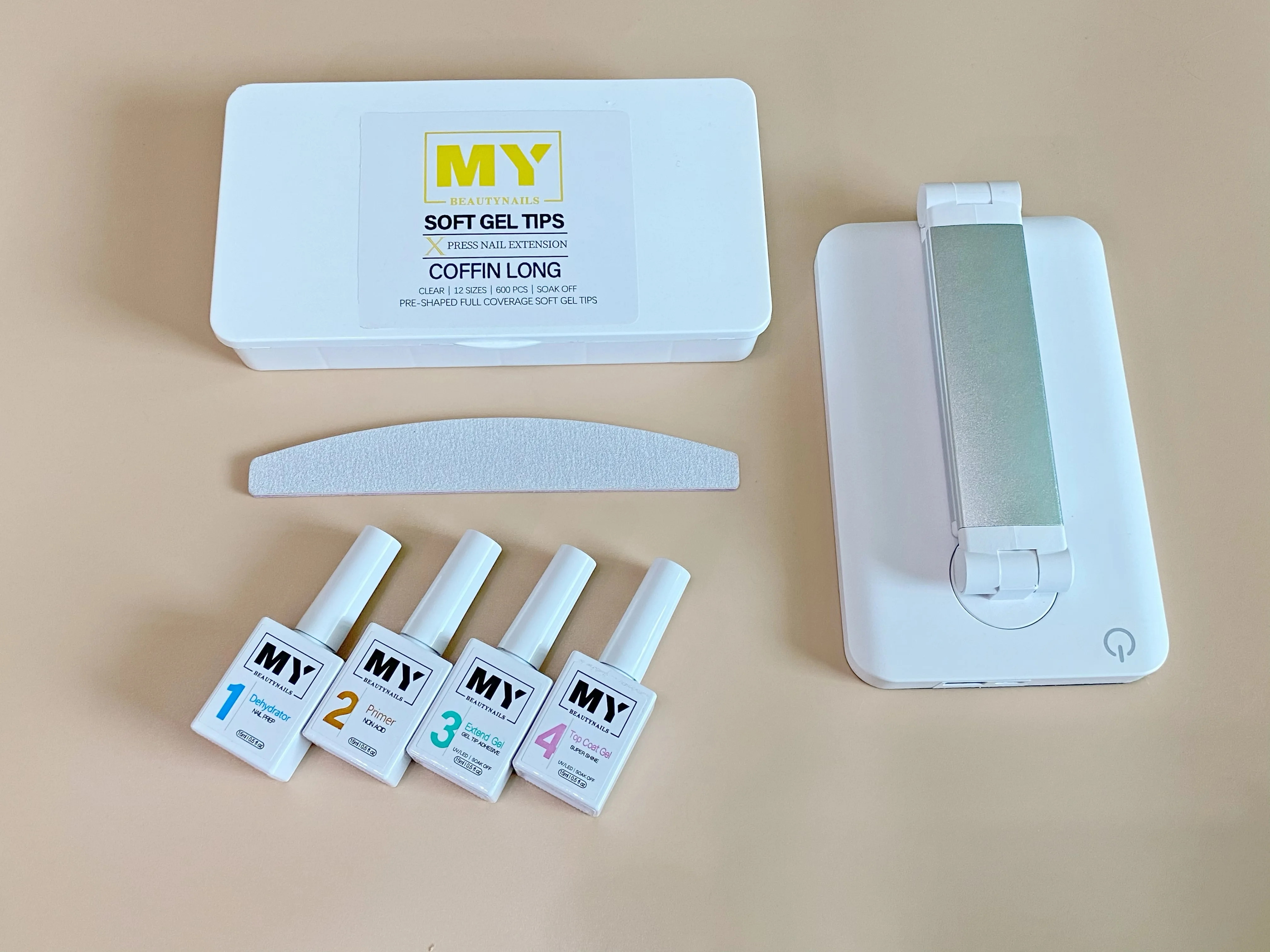 Подарочная коробка MyBeautyNails Мягкий Гель-лак для наращивания ногтей