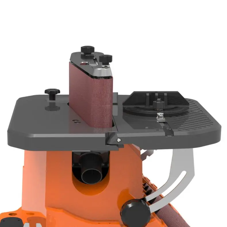 Vertical Drum Belt Oscillating Spindle Sander Woodworking 110-120V 2000 RPM Electric Aluminum DIY Customizable 350W Allwin 60hz