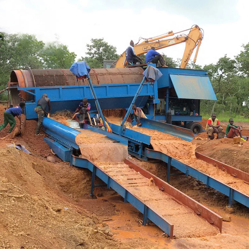 Mobile Gold Mining Equipment Gold Separator Machine for Sale