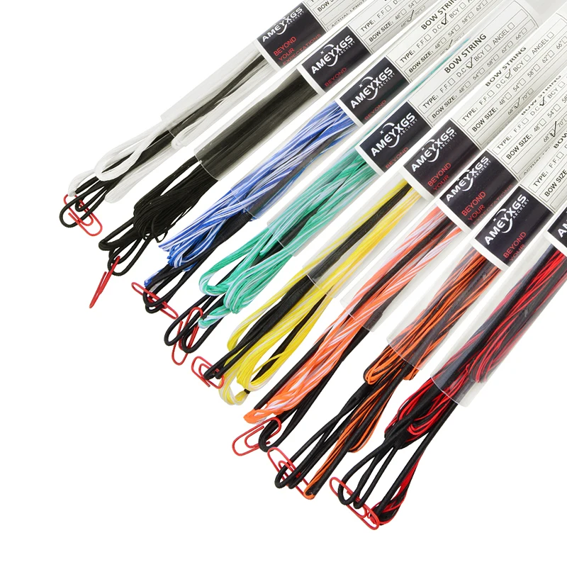 AME Traditional Recurve Bow Equipment Bow String 68/70 Inch 16 Strands String Shooting And Hunting Accessories