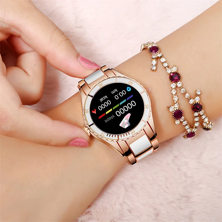 Z73 Round Screen Smart Band Health Monitor Lady Girl Smartwatch Music Player Diy Custom Smart Wristwatches For Women