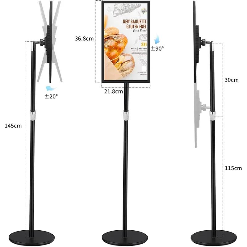 Live Streaming Tv Radio Broadcasting Equipment Machine 32-Inch Vertical Touch Smart Screen Monitor