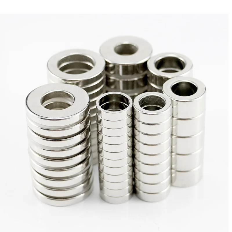 High Powerful Rare Earth Strong Neodymium Magnet Reasonable Price N52 Big Ring Magnets