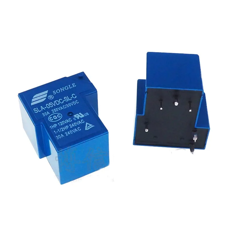 T90 Relay SLA-05 09 12V 24VDC 48VDC-SL-A -C 4/5/6 feet 30A