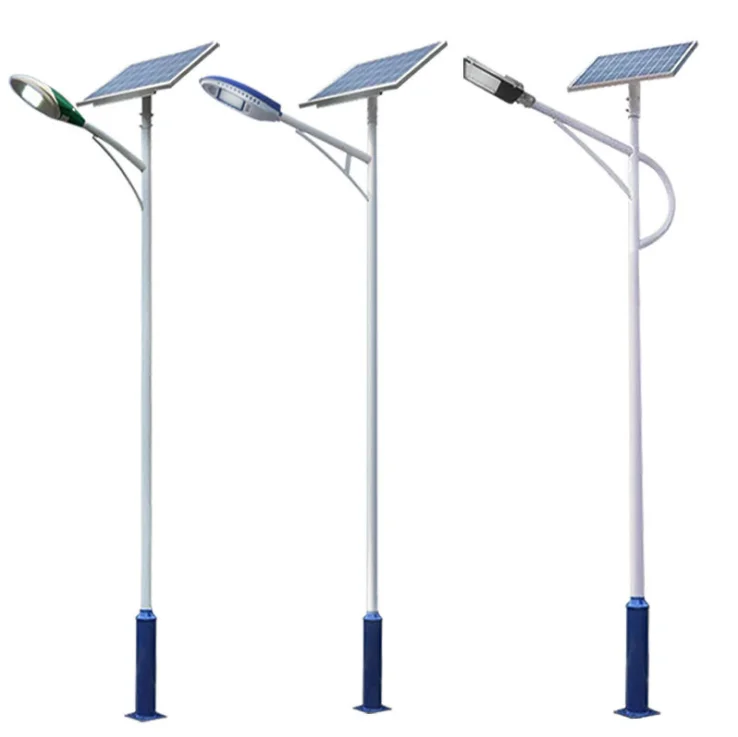 20ft 25ft 30ft solar street light pole design