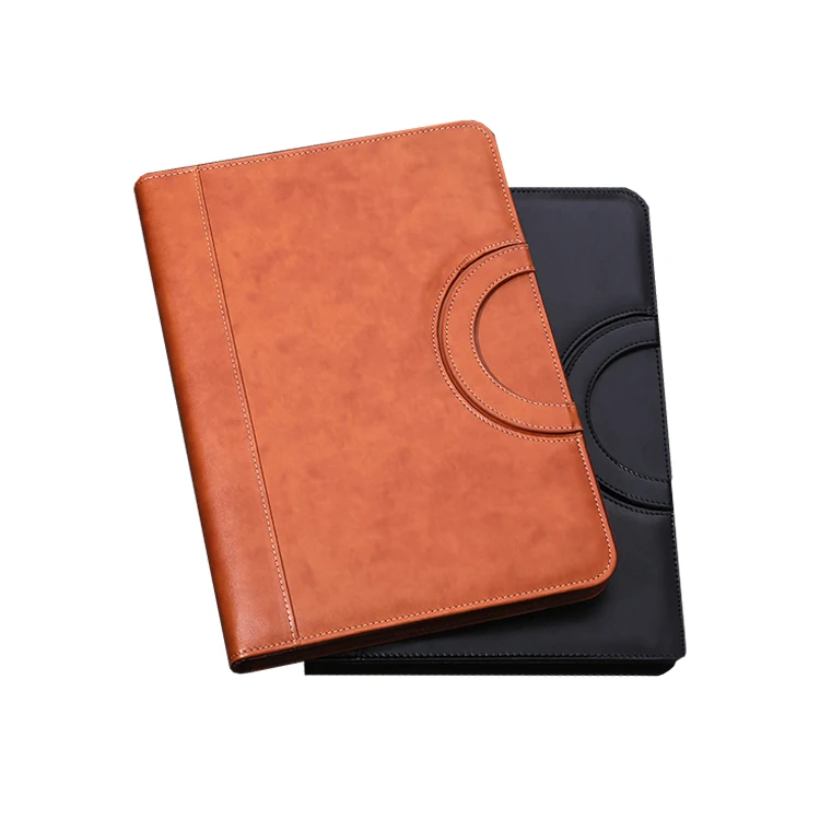 Черный рекламный хит продаж Amazon многофункциональный деловой портфель из искусственной кожи на молнии коричневый роскошный портфель