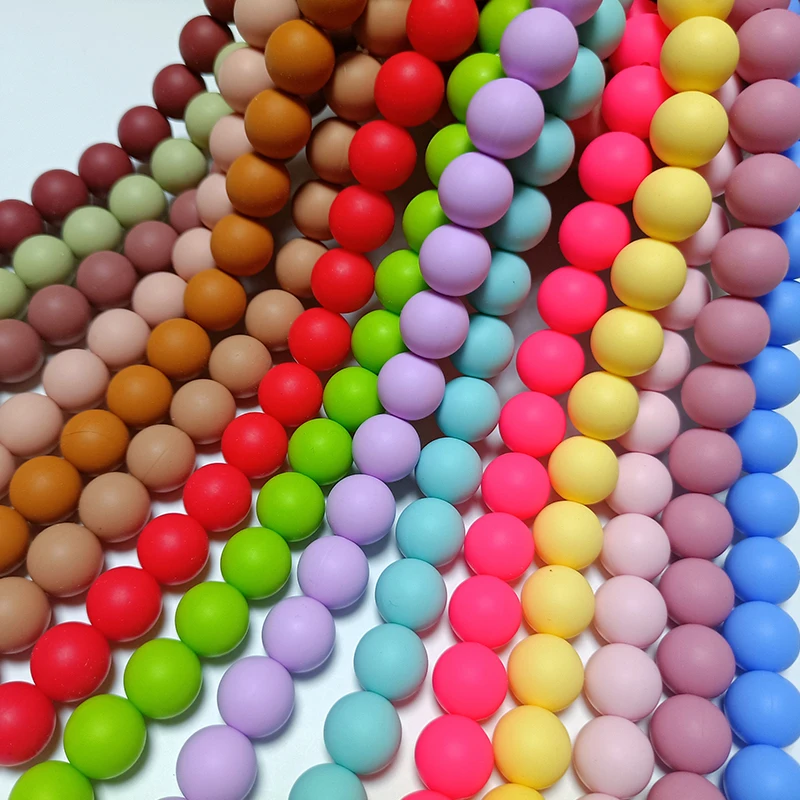 High Quality 25-80mm Customized LOGO Beech Wooden Organic Teething Rings Round Wood Baby Teether Toys