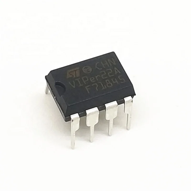 new and original ic integrated circuit  Semiconductors  AC/DC Converters DIP-8 VIPER22A