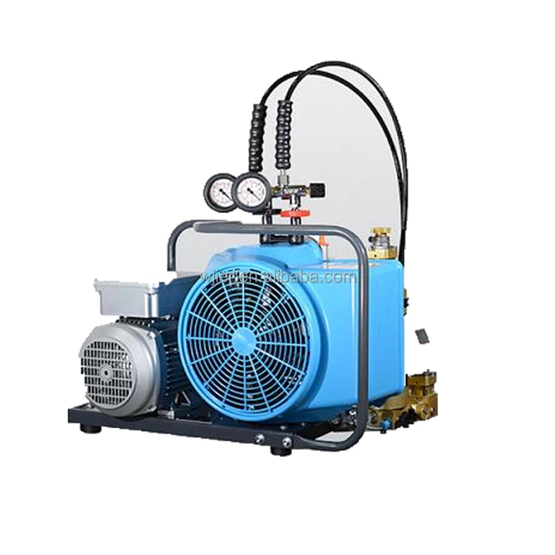 5.5kw 6.6kw 225/330bar wjier бренд небольшой воздушный компрессор высокого давления WDV 250A с 250L