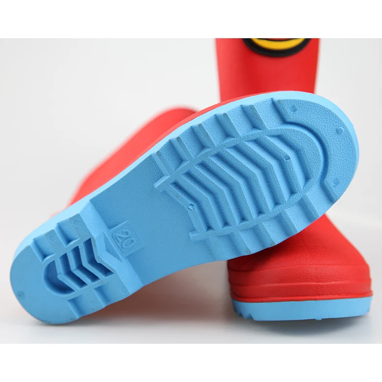 TPE Kids Boys Girls Wellies Rain Boots Comfortable Light Unisex Children Wellington Boots