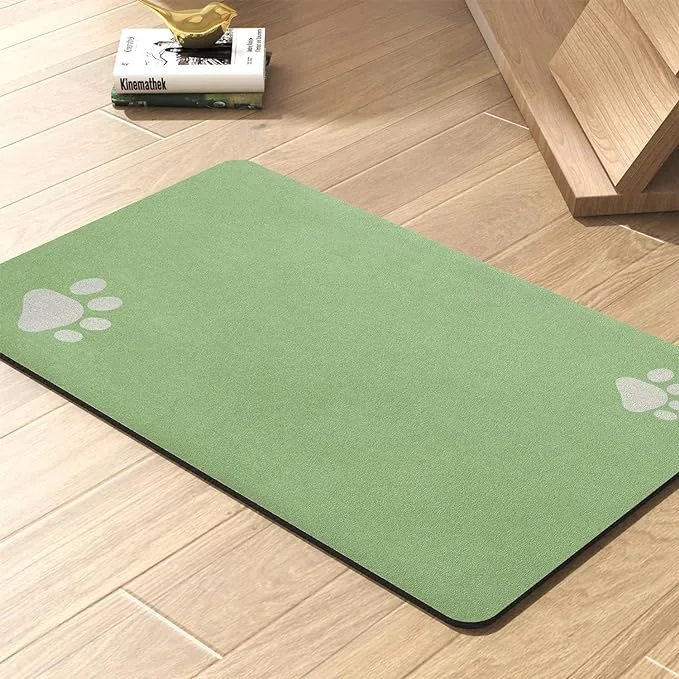 Dog Accessories Pet Supplies No Stains Quick Dry Dog Water Dispenser Mat