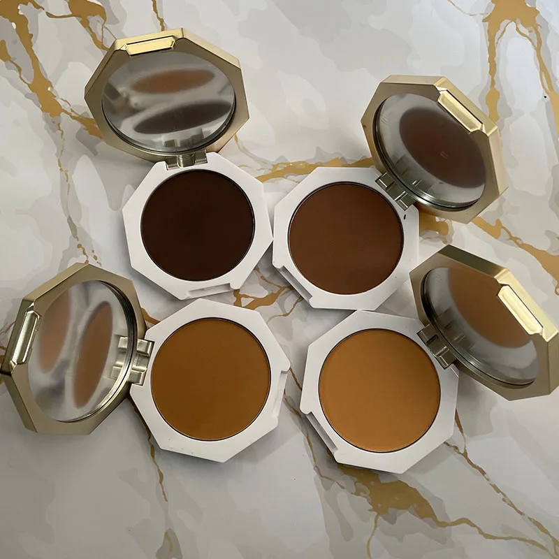 LOW moq 10 color private label oem makeup Wholesale face pressed powder