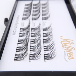 Hollyren Lash DIY Eyelash Extensions Private Label Segmented DIY Lash Extensions Pre-Cut DIY Home Lash Extensions Full Kit