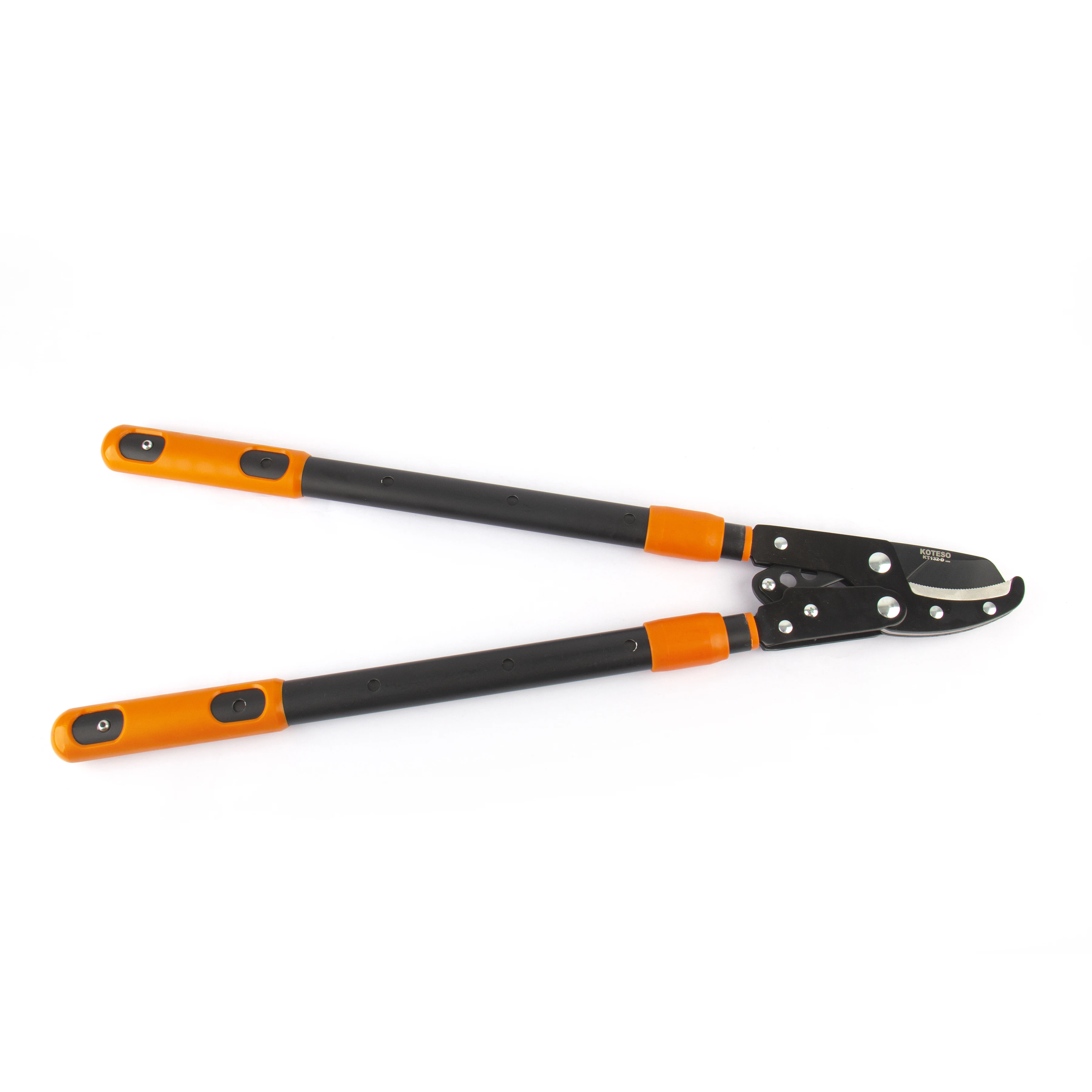 Adjustable Telescopic Long Length Hedge Anvil Shears Anti-Slip Grip Garden Trimming Hand Tools Ratchet Shears Branch Shears