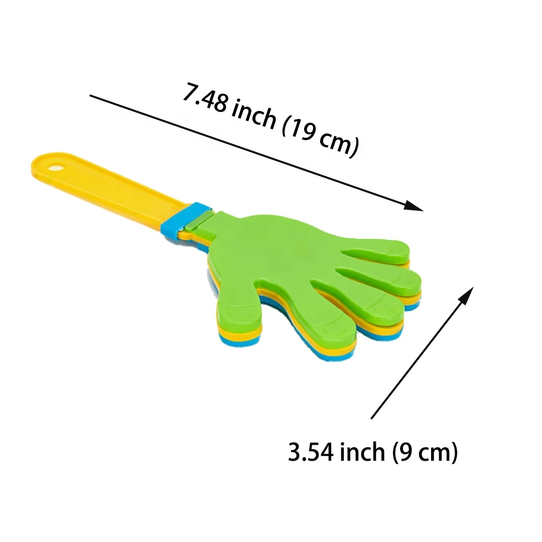 Custom LOGO Printed Cheap Party Favors Cheers Clapping Noise Makers Sporting Events Hand Clappers