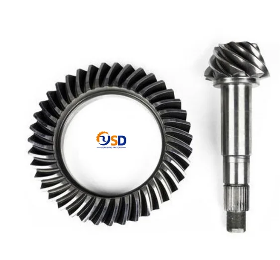 YSD factory crown wheel and pinion gear 451-2402020 UAZ 452 469 31512 (41x8) (TRUCKMAN)