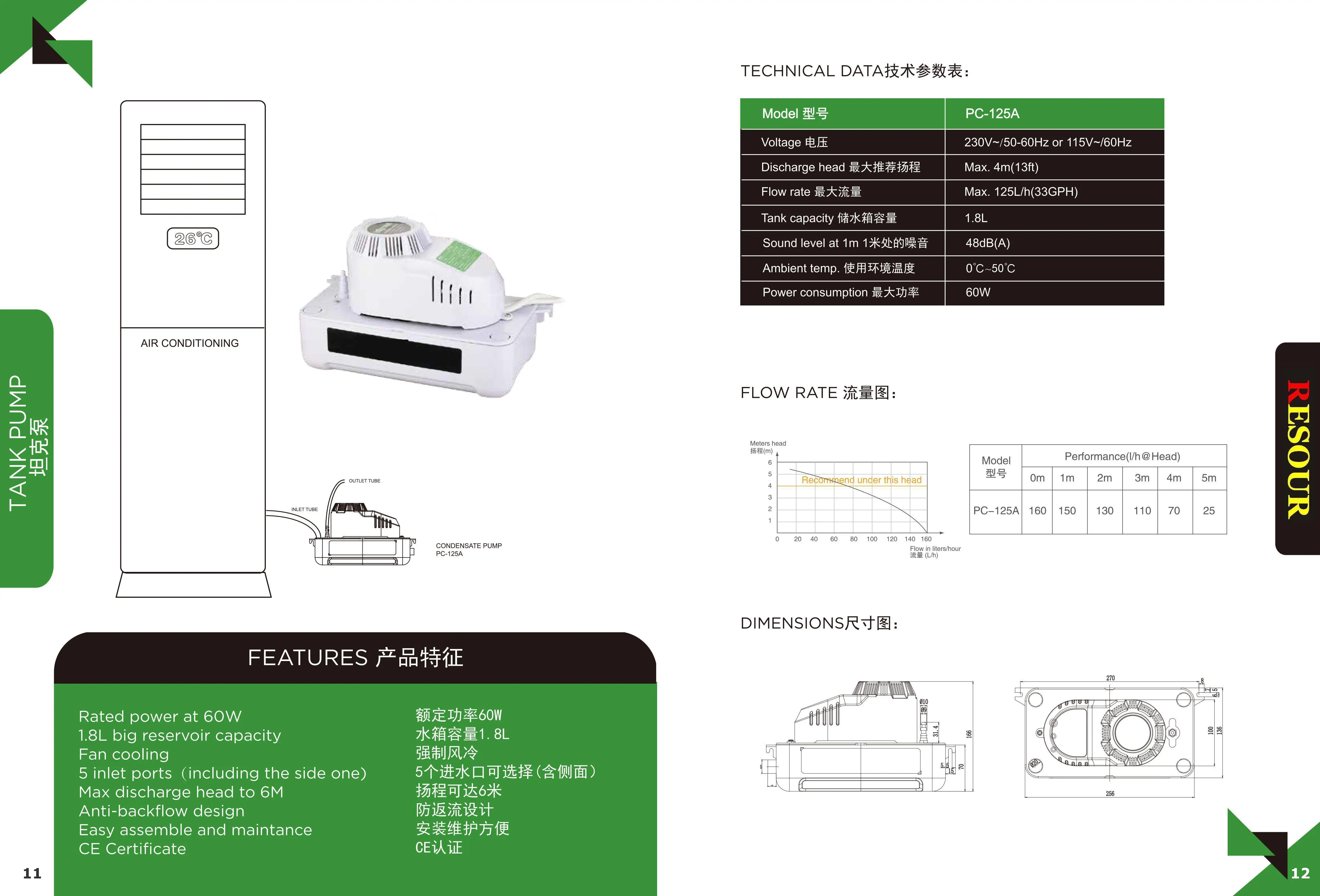 Coolsour Air Conditioner Cleaning Pump , Air Conditioner Pump