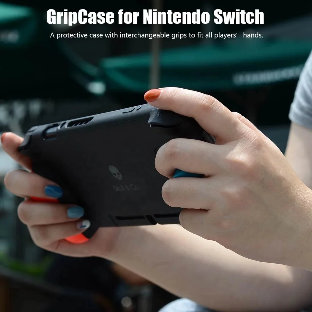 Чехол с переключателем NS GripCase со сменными захватами MaxCarry чехол Жесткий сумка для хранения Nintendo Switch