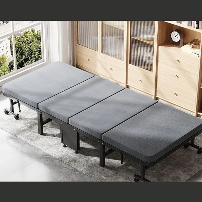 New Design Office Lunch Break Lift Simple Bed Single Person Portable Hospital Bed Simple Camp Bed