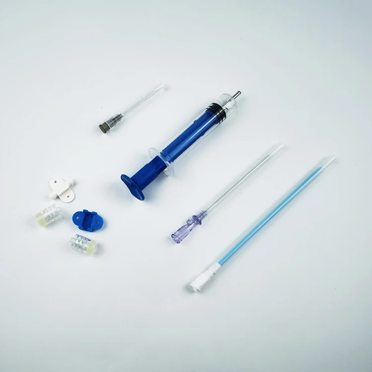 Cheap Argon  Central Venous Pressure Catheter Double Lumen Central Venous Catheter Kit With Best Price