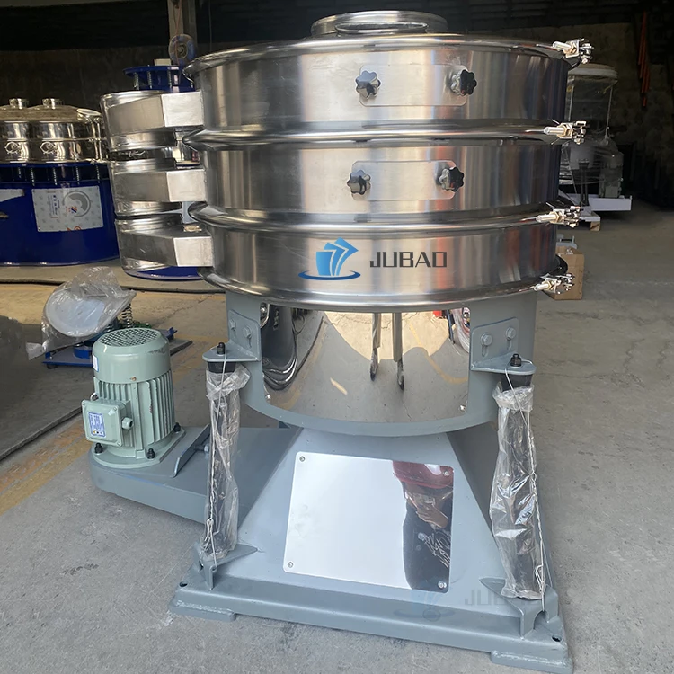 Rubber particle screening vibration equipment manufacturer all 304 material swinging screen machine