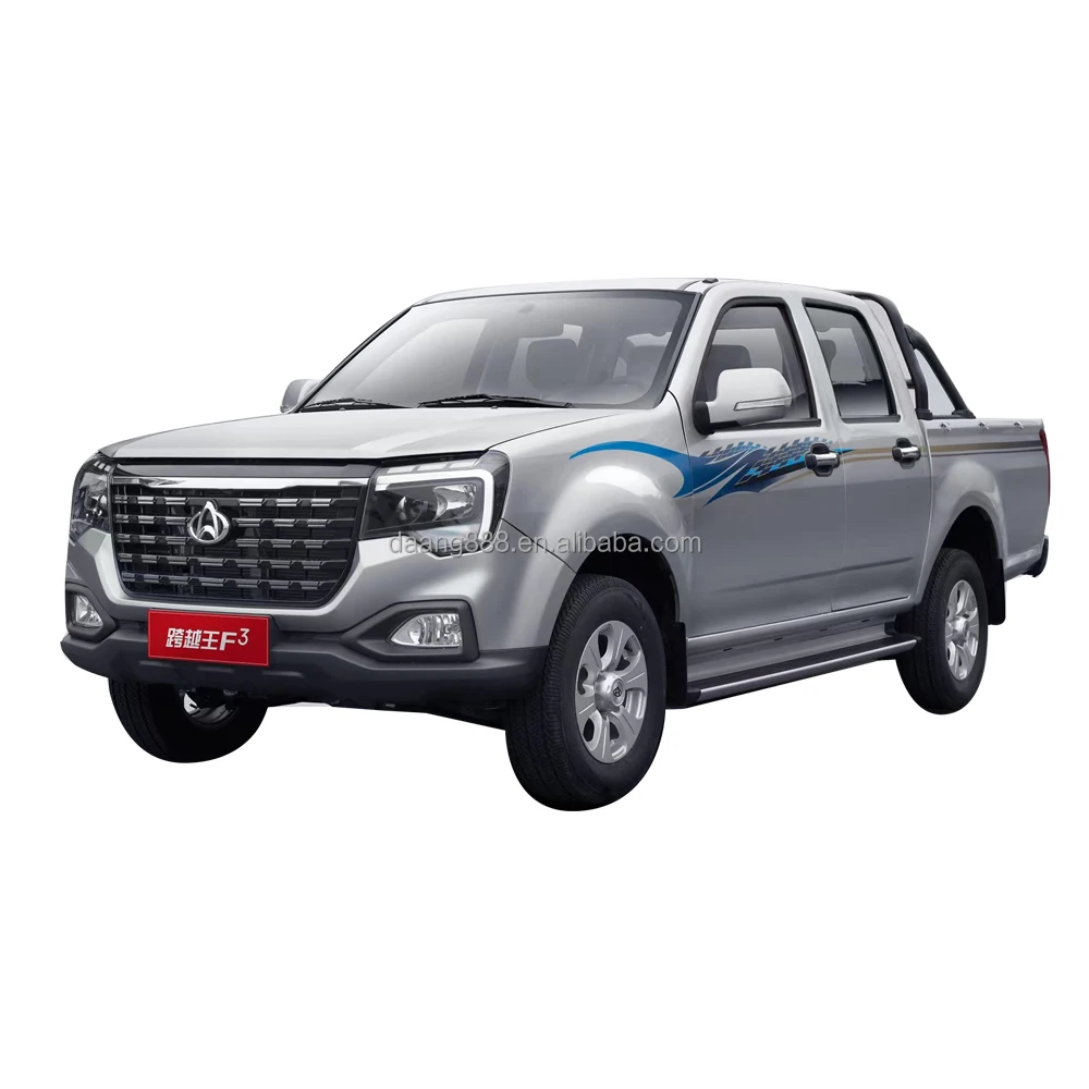 Stock made in china new car Changan Kuayue King F3 gasoline 1.6L Left Hand manual Pickup Truck with air conditioner For Sale