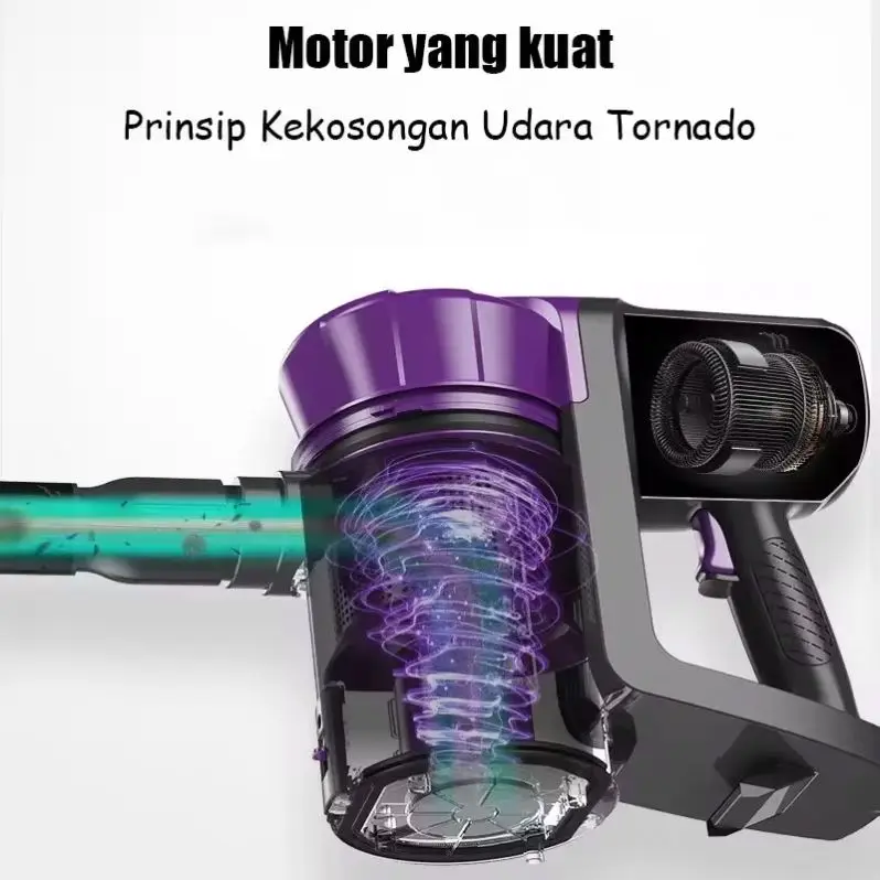 High Power 400W Handheld Vacuum Cleaner Multifunctional Upgraded Version Vacuum Cleaner Stick for Home Floor Carpet