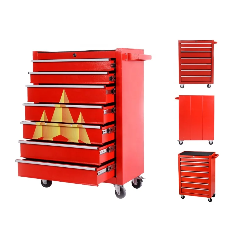 Factory Direct-sale Easy Assemble Tool Set Storage And Carrying Cabinet with Multi-drawers