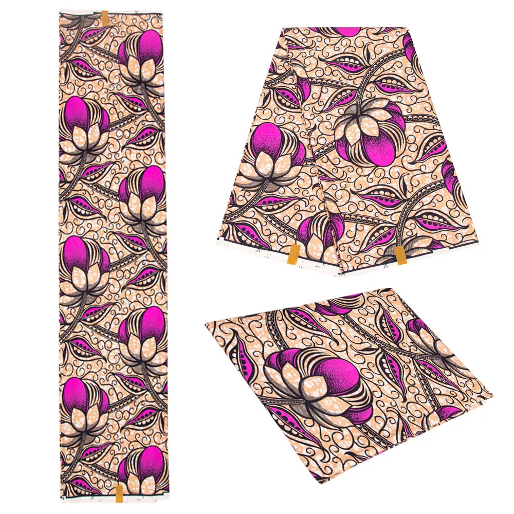 Dansico African Wax Print Fabric Holland 100% Cotton Dutch Wax Fabric batik