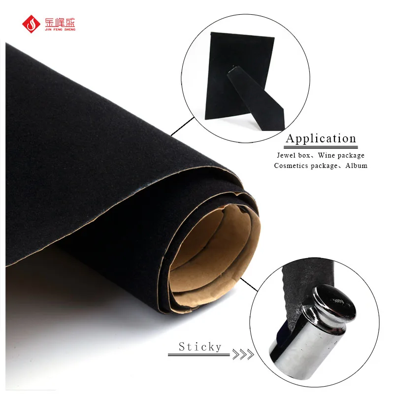 Тканевый чехол для браслета на клейкой основе с бархатной подкладкой