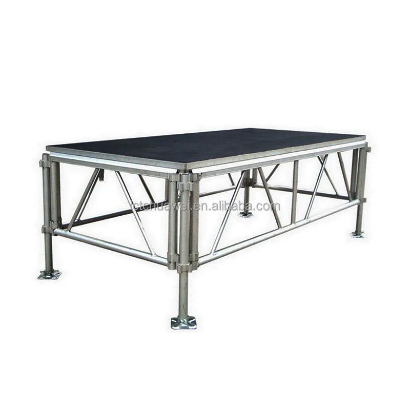 aluminum18mm stage Fireproof plywood concert event stage for sale with CE certificate